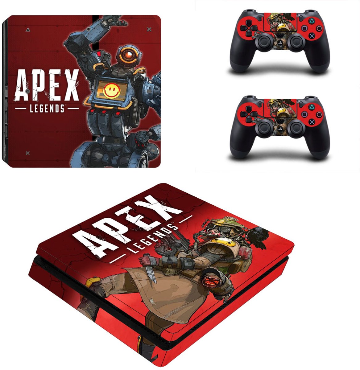 Playstation 4 SLIM Sticker | PS4 Console Skin | Apex Legends Sticker